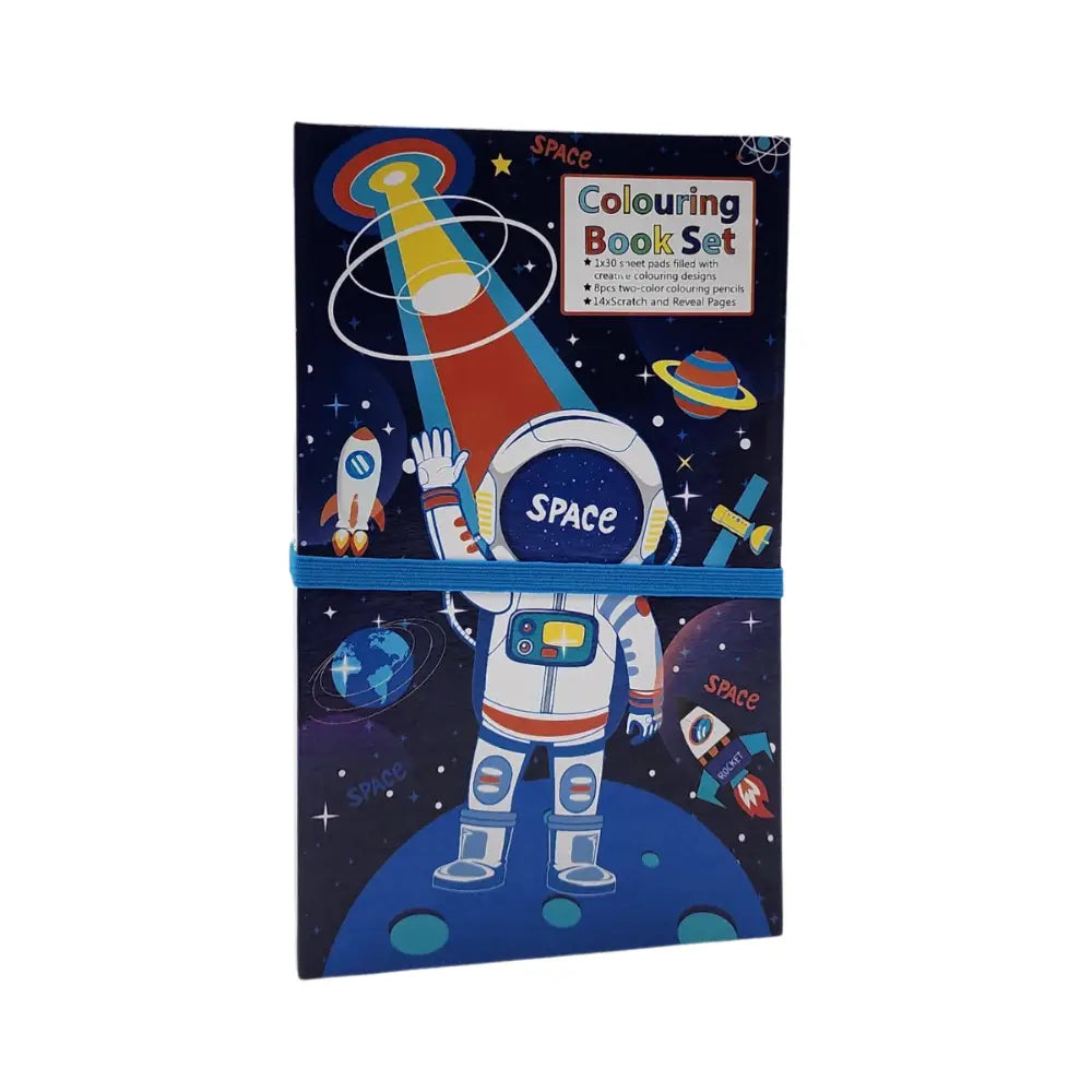 Set De Arte Para Niños Lapices Dibujos y Pizarra Colorear - Fliperex