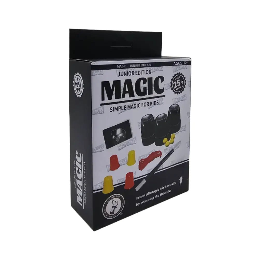 Set Juego De Magia Magic 25 Trucos De Mago Con Varita Niños - Fliperex