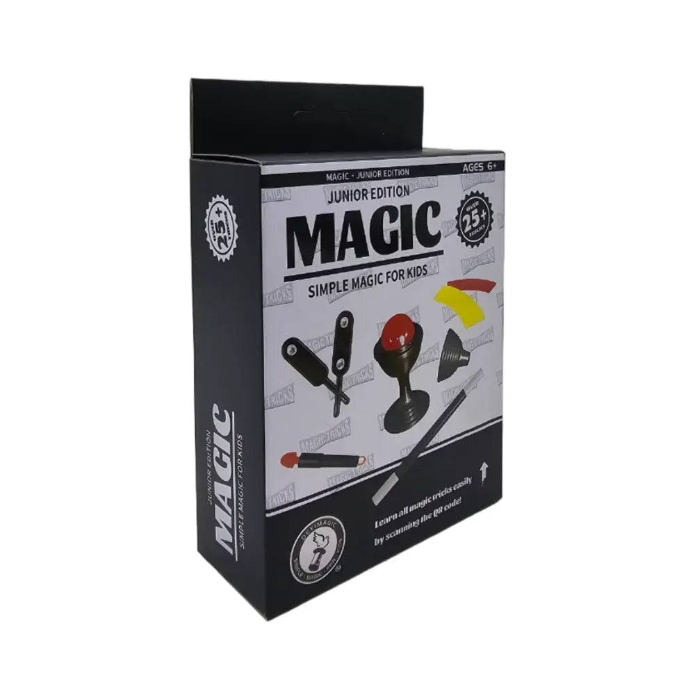 Set Juego De Magia Magic 25 Trucos De Mago Con Varita Niños - Fliperex