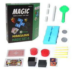 Set Juego De Magia y Trucos Clásico Para Niño Adulto Verde - Fliperex