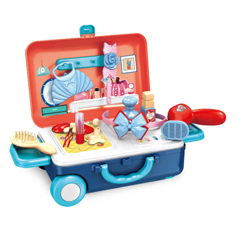 Set Maleta Maletin Infantil Maquilladora Niños Juegos - Fliperex