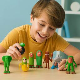 Set 12 Figuras Brainrot Cajita Sorpresa Tralalero Tralala