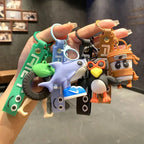 Set 12 Llaveros Brainrot Cajita Sorpresa Tralalero Tralala