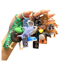 Set 12 Llaveros Brainrot Cajita Sorpresa Tralalero Tralala