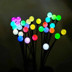 Set 2 Luces Solares Exterior Jardin Estaca Decorativa Led