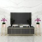 Set 2 Pedestales Porta Macetero Deco Rosado Grandes