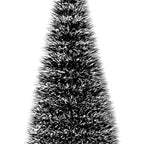 Set 2 Pinos Navidad Verdes Nieve Adorno Navideño 50 Cm