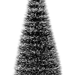 Set 2 Pinos Navidad Verdes Nieve Adorno Navideño 50 Cm