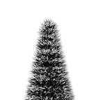 Set 2 Pinos Navidad Verdes Nieve Adorno Navideño 50 Cm