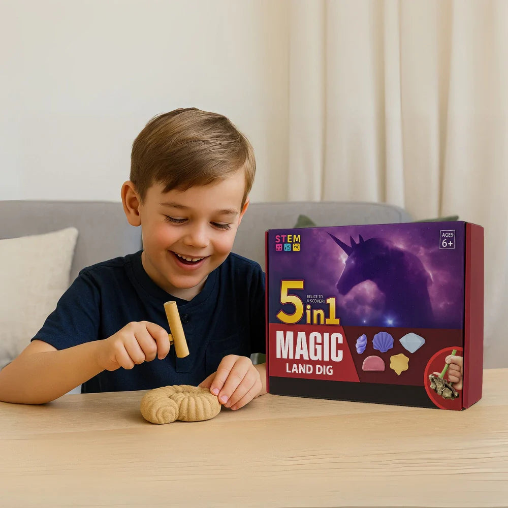 Set 3 Kit De Excavación 5 En 1 Juguete Educativo Infantil