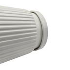 Set 3 Maceteros Maceta De Cerámica Blancos Diseños Lineas