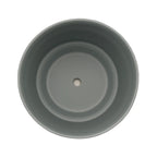 Set 3 Maceteros Maceta De Ceramica Gris Con Lineas