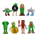 Set 6 Figuras Brainrot Cajita Sorpresa Tralalero Tralala