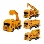 Set 8 Camiones De Construccion Juguete Para Niños Vehiculos