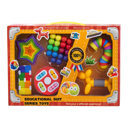 Set De 6 Juguetes Sensoriales Educativos Antiestrés Niños