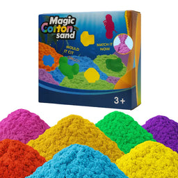 Set De Arena Magica Con Accesorios Y Moldes Animales De Mar