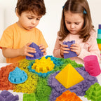 Set De Arena Magica Con Accesorios Y Moldes Animales De Mar