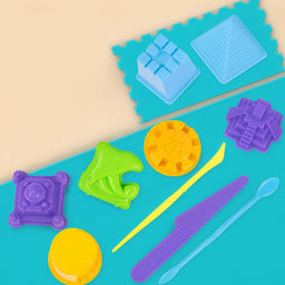 Set De Arena Magica Con Accesorios Y Moldes Animales De Mar