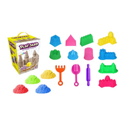 Set De Arena Magica Infantil Con Accesorios y Moldes Variado
