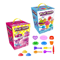 Set De Arena Magica Infantil Con Accesorios y Moldes Variado