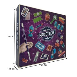 Set Juego De Magia Magic 75 Trucos De Mago Con Varita Niños