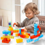 Set Juego de Bloques Magneticos 96 Piezas Construccion Niños