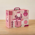 Set Maleta Tocador De Belleza Infantil Con Maquillaje Juguete