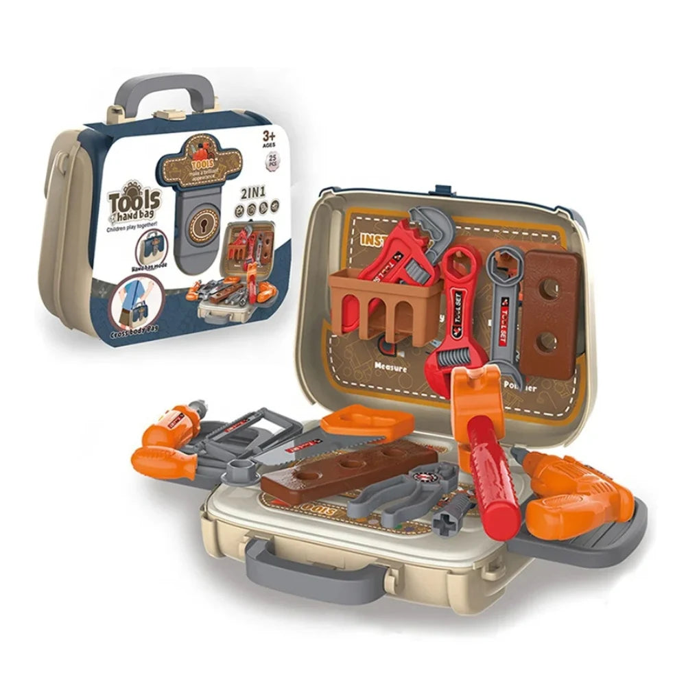 Set Maletin Infantil De Construccion Maleta Herramientas