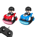 Set de Autitos Chocadores a Control Remoto Piloto Bumper Car