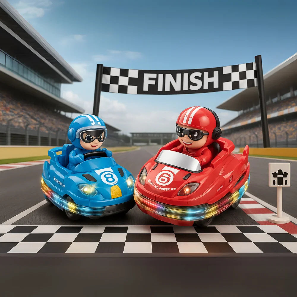 Set de Autitos Chocadores a Control Remoto el Piloto Salta