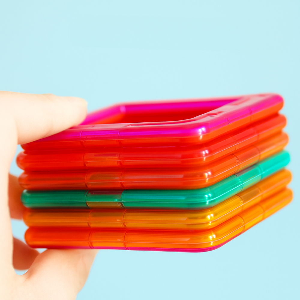 Set de Construccion Magnetico Piezas Magneticas 64 Piezas