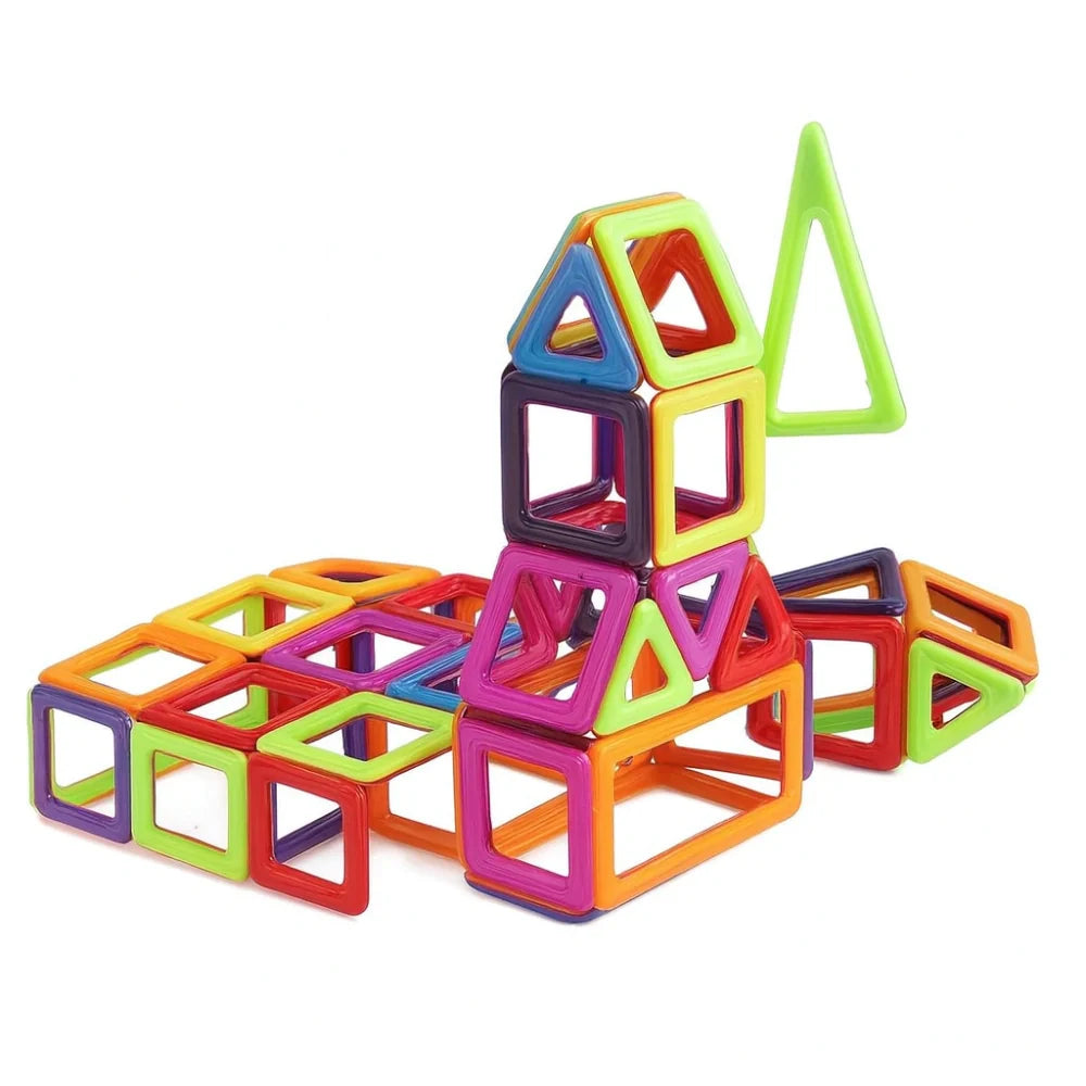 Set de Construccion Magnetico Piezas Magneticas 88 Piezas