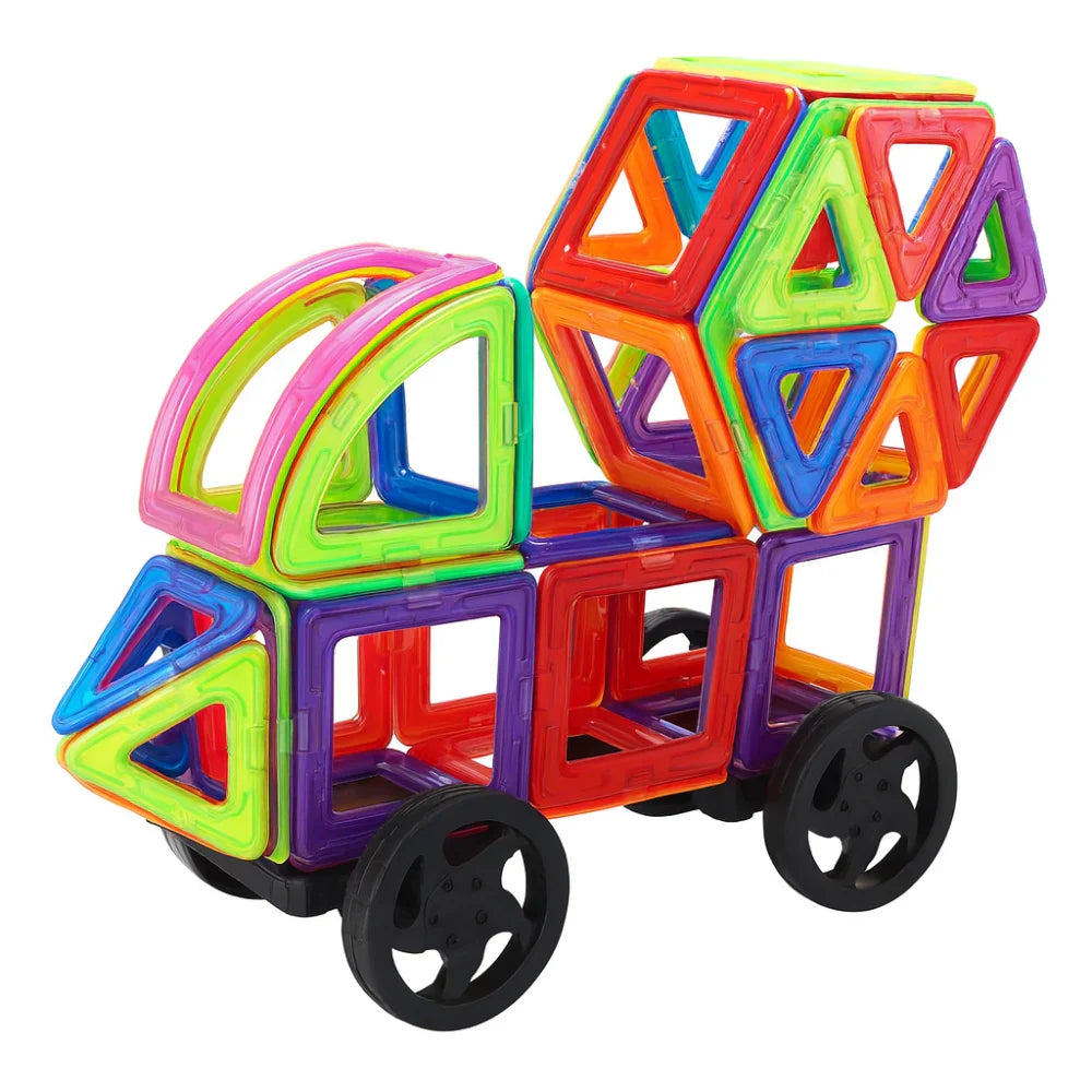 Set de Construccion Magnetico Piezas Magneticas 88 Piezas
