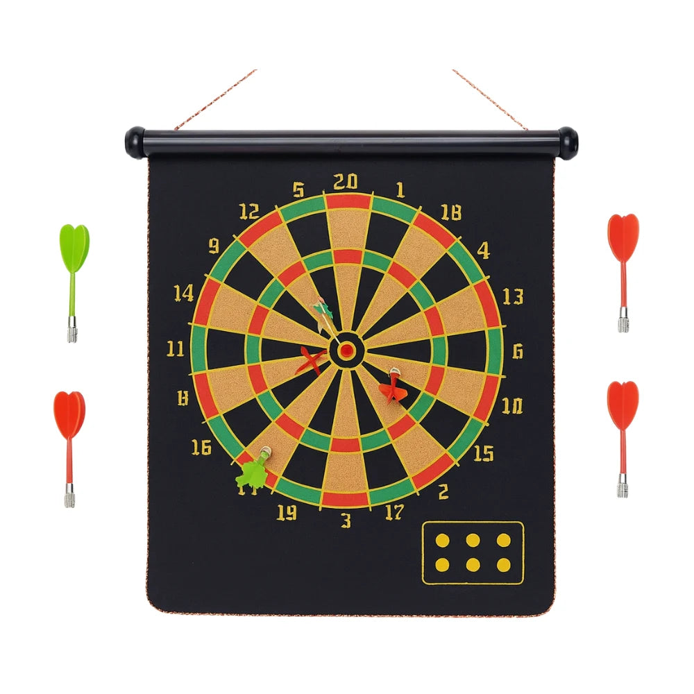 Tablero De Dardos Magnetico Tiro Al Blanco Reversible