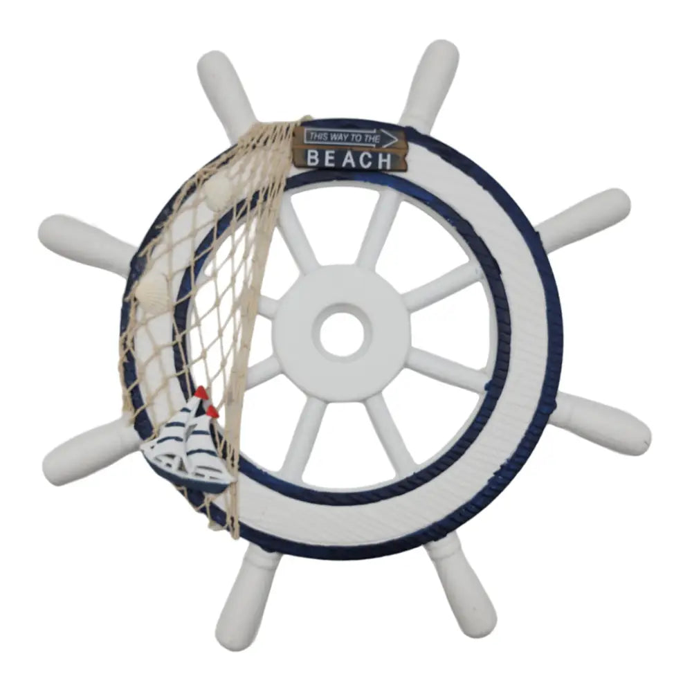 Timon De Barco Decorativo De Madera Para Pared Decoracion - Fliperex