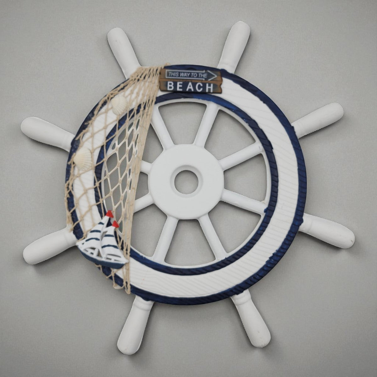 Timon De Barco Decorativo De Madera Para Pared Decoracion