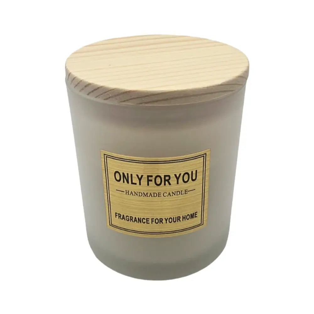 Vela Aromatica Elegante Fragancia Duradera Vaso Blanco - Fliperex