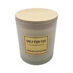 Vela Aromatica Elegante Fragancia Duradera Vaso Blanco - Fliperex