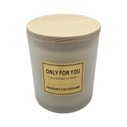 Vela Aromatica Elegante Fragancia Duradera Vaso Blanco - Fliperex