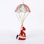 Viejo Pascuero Santa Con Paracaidas Decoracion Navidad