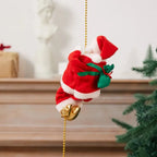 Viejo Pascuero Santa Sube y Baja Cuerda Decoracion Navidad