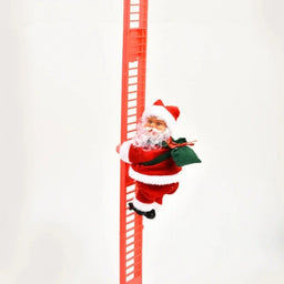 Viejo Pascuero Santa Sube y Baja Escalera Decoracion Navidad