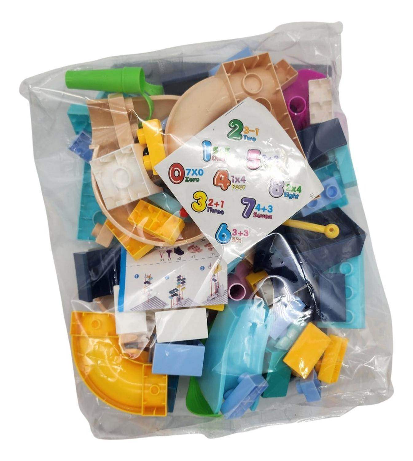 Juego Laberinto De Bolitas Pista De Bolitas 91 Piezas - Fliperex