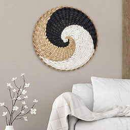 Circulo Decoración De Mimbre Para Pared Casa Terraza Variado - Fliperex