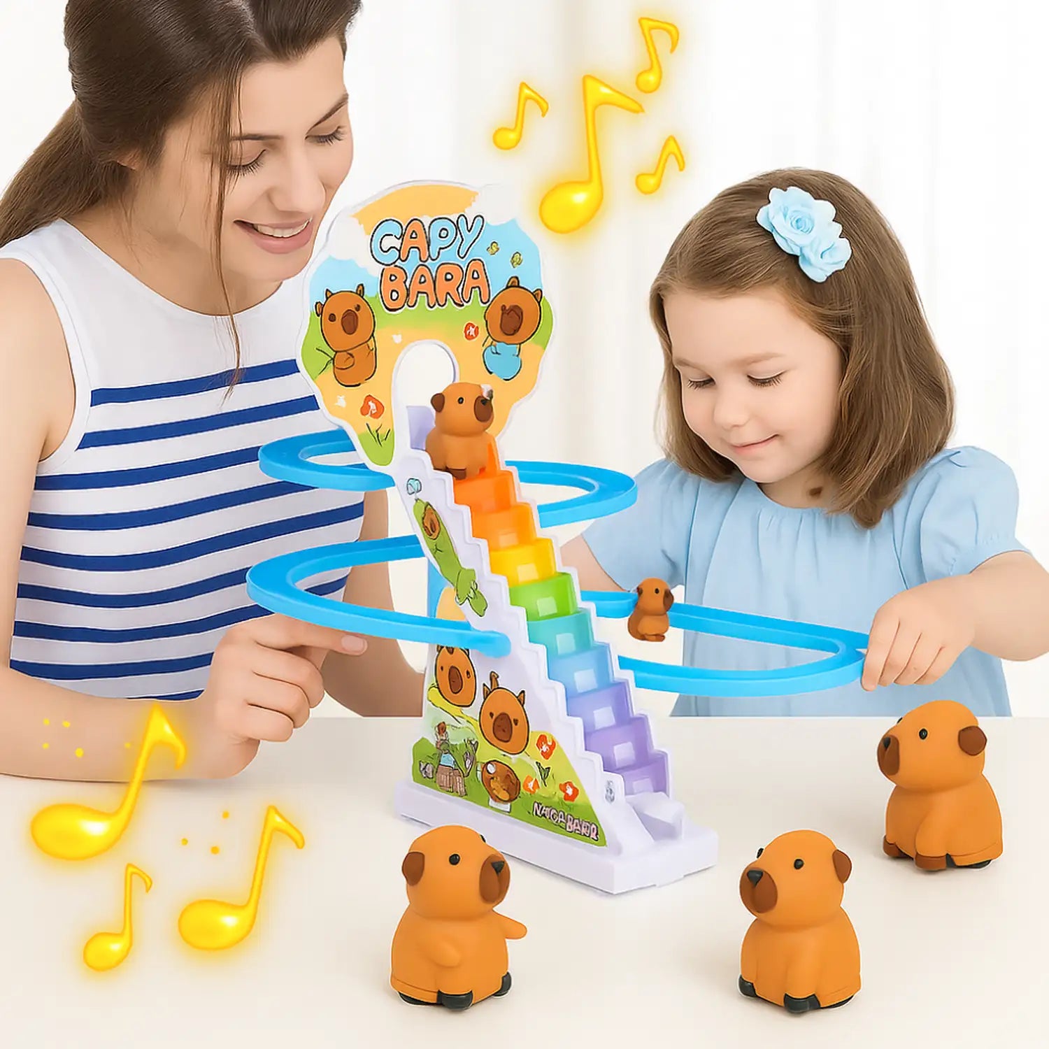 Juguete Pista Capibara New Style Entretenida Tobogán Carrera