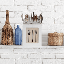 Organizador De Servicios Cubiertos De Cocina Porta Servicios - Fliperex