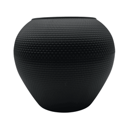 Set 3 Maceteros Plastico Redondo Ovalado Moderno Textura S - Fliperex