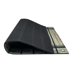 Alfombra Limpiapies Felpudo Alfombra De Entrada Verde Tablas - Fliperex