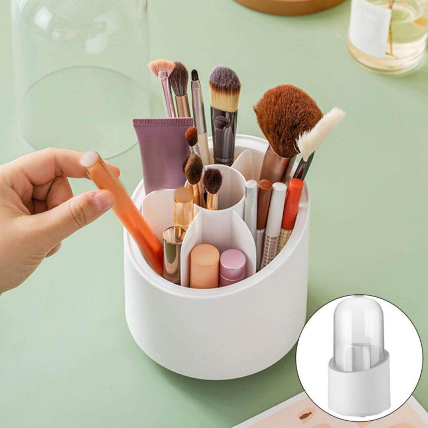 Organizador De Maquillaje Cosmetiquero Giratorio 360 Grados - Fliperex