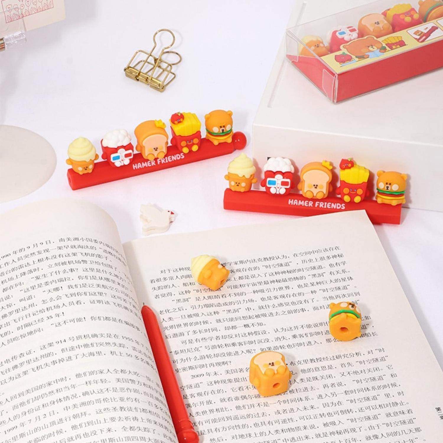 Lapiz Boligrafo Con Muñequitos Comida De Adornos Kawaii - Fliperex